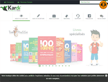 Tablet Screenshot of kardi.fr